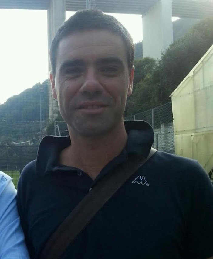 Andrea Ricci, allenatore del Moneglia Andrea Ricci, allenatore del Moneglia