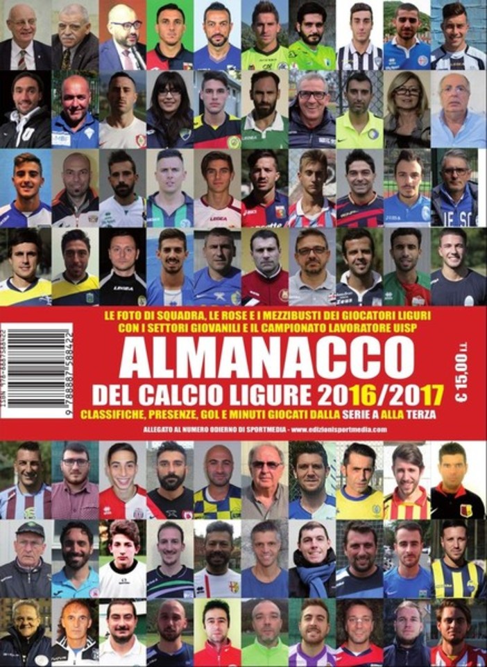 Almanacco del calcio ligure, inizia il countdown. Saranno premiati il miglior allenatore, il miglior giocatore e il miglior portiere e tutti i capocannonieri