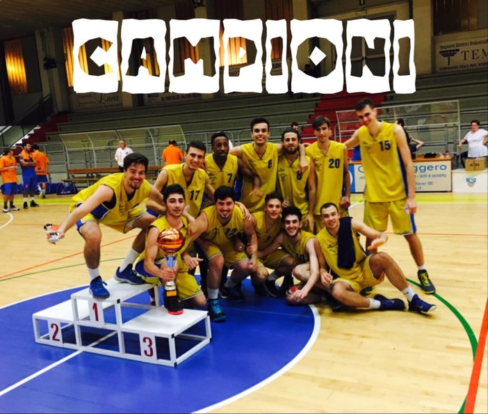 Gli Under 20 dell'Aurora Chiavari, campioni regionali