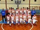 Il gruppo dell'Under 19 della Tigullio Basket di Santa Margherita che rappresenta, per buona parte, anche l'ossatura della prima squadra biancorossa