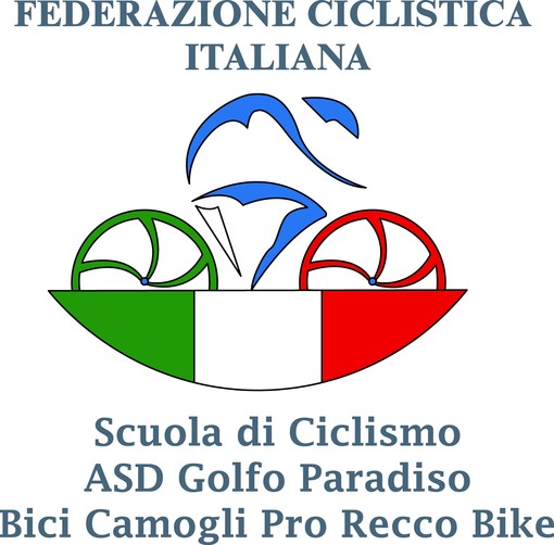 L'attestato di Scuola di Ciclismo assegnato dalla Fci alla Golfo Paradiso Bici Camogli/Pro Recco Bike