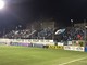 Nella foto di Agnese Carilli la coreografia della gradinata Sud, cuore pulsante del tifo biancoceleste, prima dell'inizio del derby tra Virtus Entella e Spezia Nella foto di Agnese Carilli la coreografia della gradinata Sud, cuore pulsante del tifo biancoceleste, prima dell'inizio del derby tra Virtus Entella e Spezia