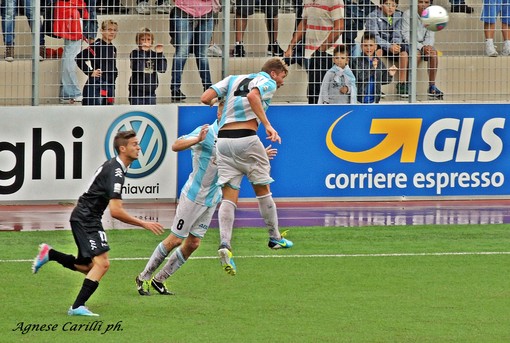 Francesco Di Tacchio, un gol strepitoso, ma anche metronomo del centrocampo (foto Agnese Carilli).