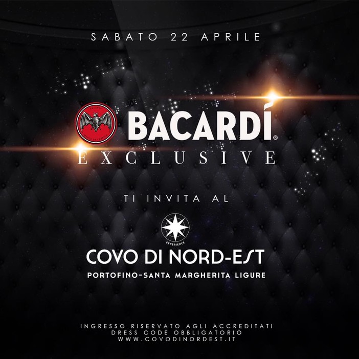 Donne coi tacchi, uomini in camicia: al Covo di Nord Est, è "Bacardi Exclusive Night" Donne coi tacchi, uomini in camicia: al Covo di Nord Est, è "Bacardi Exclusive Night"