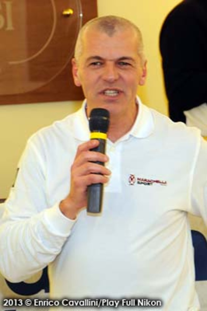 Roberto Portunato, team manager della squadra dei Vigili del Fuoco di Chiavari
