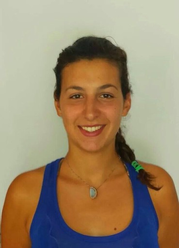 Federica Lavi, nuovo estremo difensore del Rapallo di pallanuoto femminile.