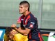 Giuseppe Torromino con la maglia del Crotone.