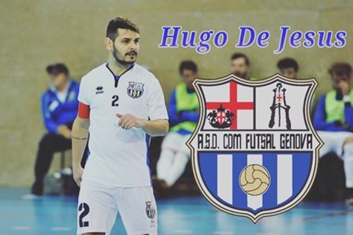 Hugo De Jesus, capitano del CDM Futsal Genova