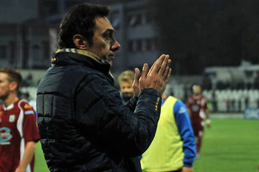 Luca Prina, allenatore dell'Entella. (foto sito Entella.it)