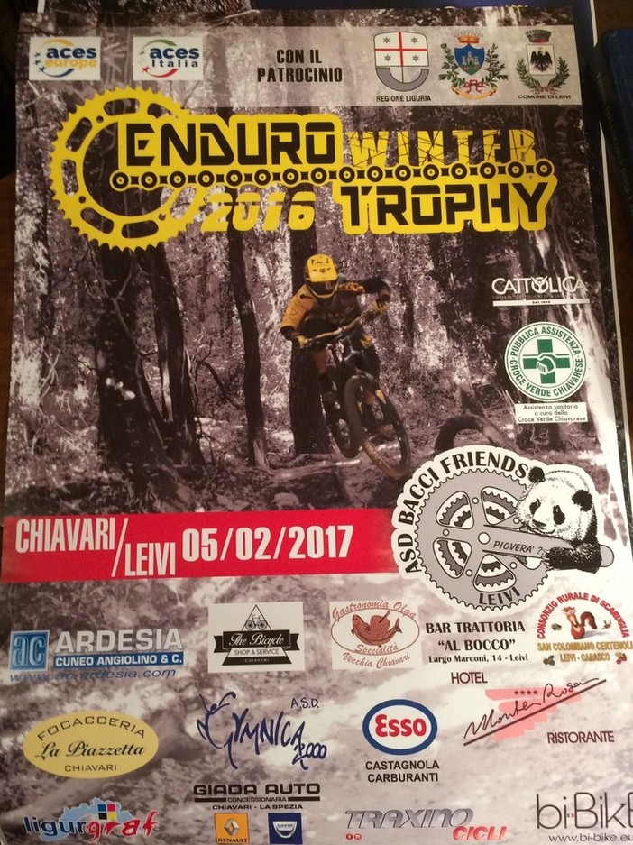 Domenica mattina gara di mountain bike tra Chiavari, Leivi e la Fontanabuona Domenica mattina gara di mountain bike tra Chiavari, Leivi e la Fontanabuona