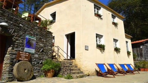 Il Mulino del Gassetta, sul Monte di Portofino.