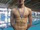 Alberto Razzetti con al collo una delle medaglie conquistate in questi giorni ai Criteria di Riccione Alberto Razzetti con al collo una delle medaglie conquistate in questi giorni ai Criteria di Riccione