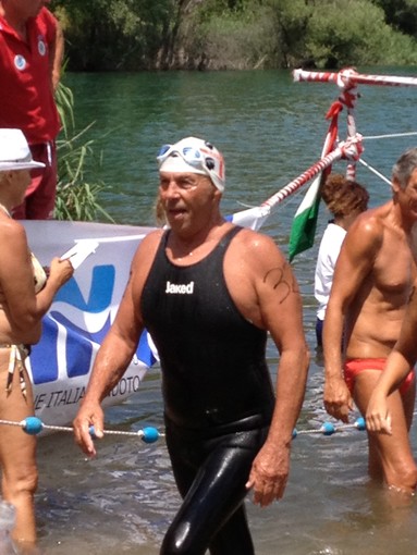 Dopo i due record italiani stabiliti lo scorso anno, un nuovo primato tricolore di categoria per il Master della Rapallo Nuoto Savatore Deiana