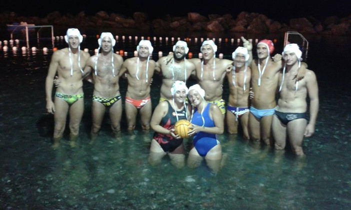 I vincitori del Chiavari Summer Waterpolo, i Kicks Lounge Santa Margherita