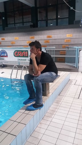 Andrea &quot;Ea&quot; Mangiante, tecnico della Chiavari Nuoto