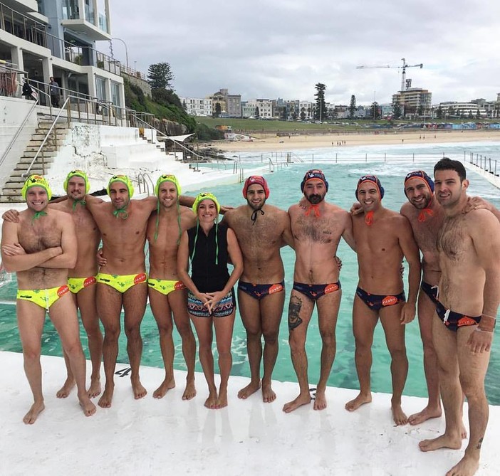 Big della pallanuoto pronti a scendere in acqua nel mare australiano Big della pallanuoto pronti a scendere in acqua nel mare australiano