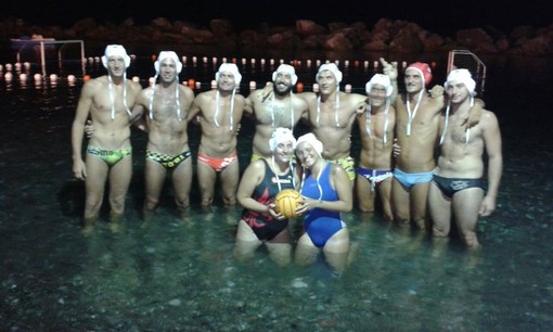 I vincitori del Chiavari Summer Waterpolo, i Kicks Lounge Santa Margherita