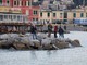 Un momento della Pescata degli Auguri andata in scena domenica scorsa a Santa Margherita