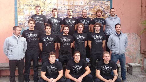 La prima squadra della Rari Nantes Camogli, pronta per la stagione 2014-2015 in serie A2 maschile