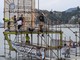 Uno degli spettacolari ostacoli sul lungomare di Rapallo, che hanno caratterizzato la seconda edizione della Rea Palus Race (foto Germano Canessa)
