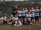 Gli Under 10 della Pro Recco Rugby ad Imperia, in una foto di M. Tonelli