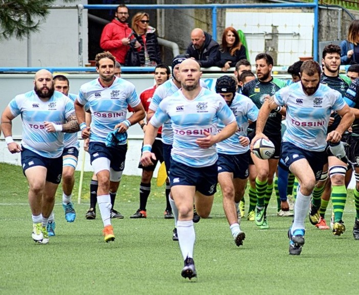 La Tossini Pro Recco è pronta per un nuovo ingresso in campo, capitanta da Bastien Agniel (in piano nella foto Marchetti)