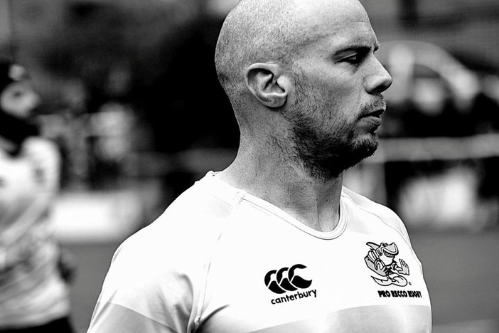 Bastien Agniel, capitano della Tossini Pro Recco Rugby (foto Marchetti) Bastien Agniel, capitano della Tossini Pro Recco Rugby (foto Marchetti)