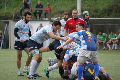 Tossini Pro Recco Rugby vittoriosa in casa ai danni del Benevento