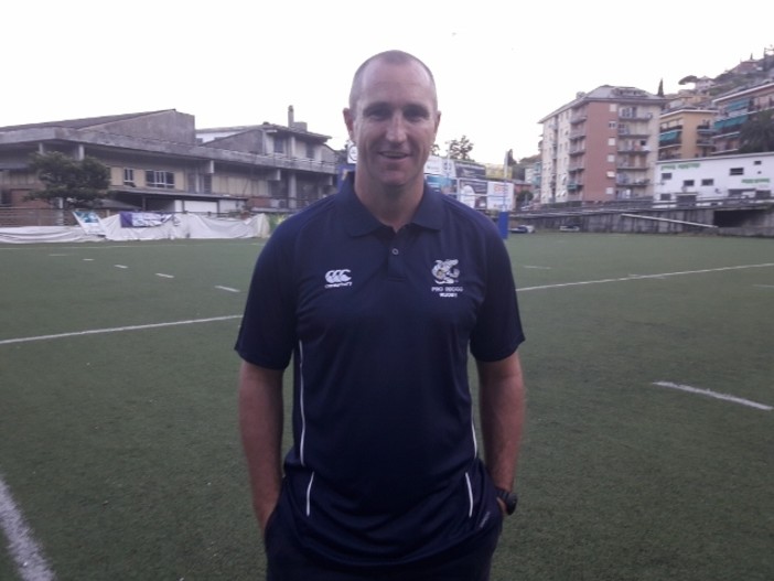 Il neozelandese Callum McLean, nuovo allenatore della Pro Recco Rugby