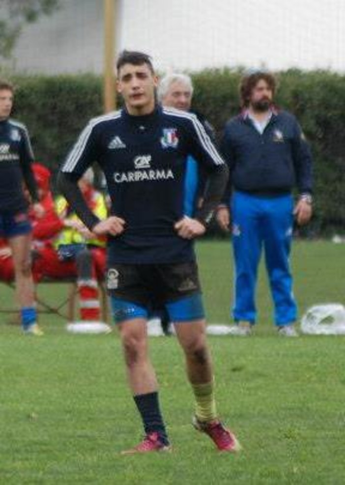Pietro Gaggero, una delle autentiche promesse della Pro Recco Rugby Pietro Gaggero, una delle autentiche promesse della Pro Recco Rugby