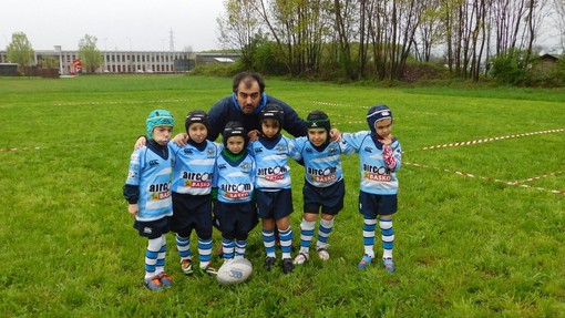 I piccoli Under 6 della Pro Recco al Torneo dell'Orso di Biella