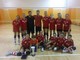 Le giovani pallavoliste dell'Under 14 femminile dell'Amis-Admo di Chiavari e Lavagna, vincitrici della Coppa Liguria di categoria e specialità