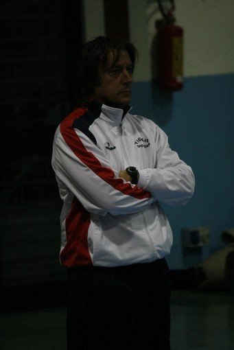 L'allenatore della Tigullio Sport di Team di volley femminile Franco Saccomani (foto tratta dal suo profilo facebook)