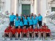 Le due squadre di volley che rappresentano il Csi di Chiavari alle finali nazionali di Montecatini Terme