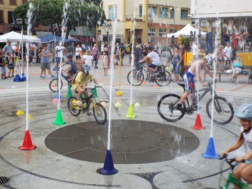 Tante esibizioni sportive in piazza XXVII Dicembre in occasione di Zoagli Sport &amp; Fun