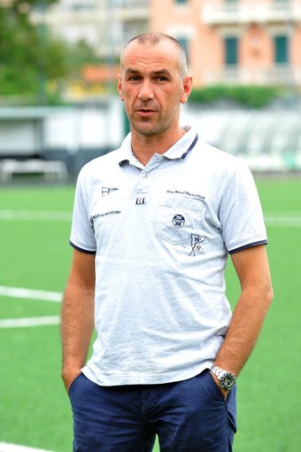 Andrea Dagnino, allenatore del Sestri Levante