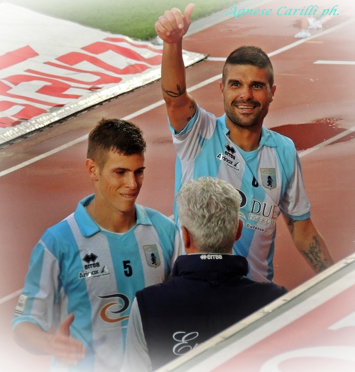 Vinicio Cesar e Michele Russo, coppia difensiva confermate anche per la prossima stagione in casa Entella.