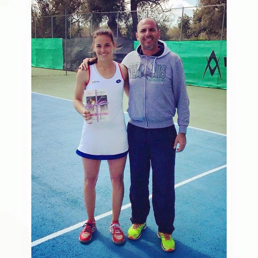 Cristiana Ferrando con Daniele Ceraudo, a Solarino