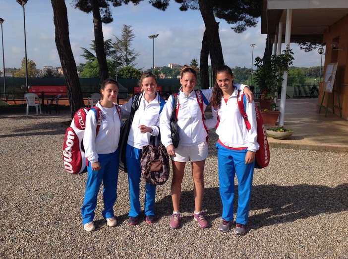 La squadra del Circolo Golf&amp;Tennis di Rapallo