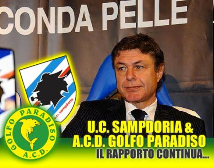 Calcio giovanile, Acd Golfo Paradiso e Sampdoria, ancora insieme