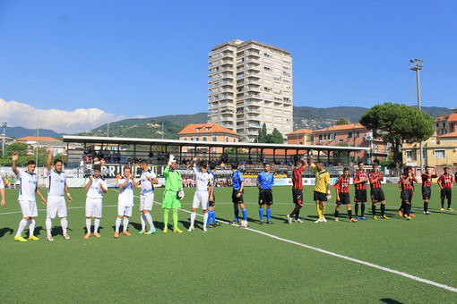 Lo stadio Riboli di Lavagna