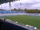 Lo stadio Piola di Novara dove si è giocata la partita Verbania-Sestri Levante per l'indisponibilità del campo di Verbania